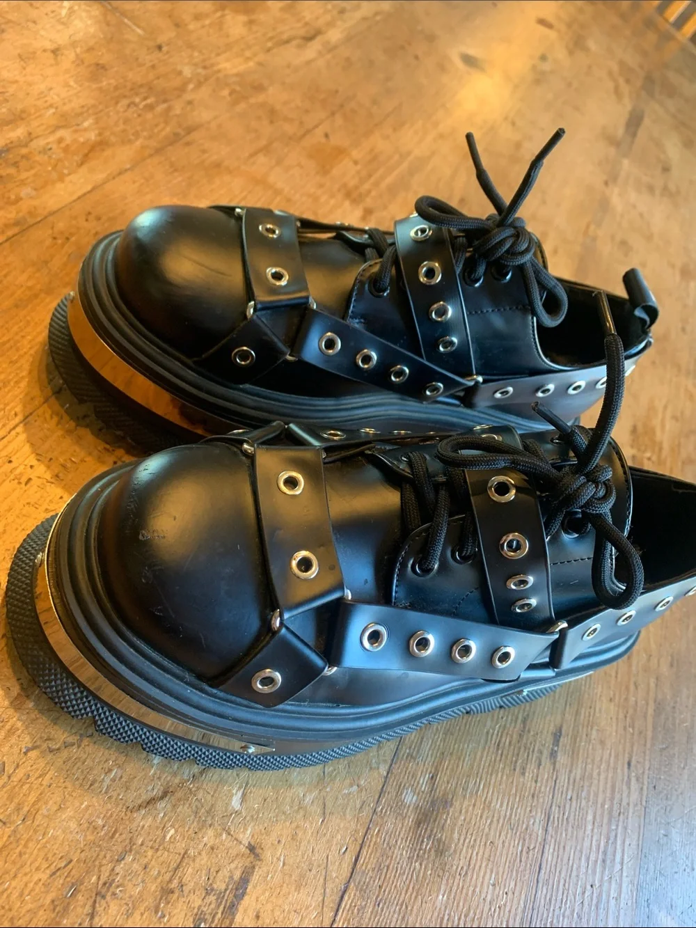 Koi Footwear black studded
